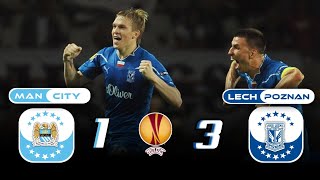 Lech poznan 🇵🇱 × 🏴󠁧󠁢󠁥󠁮󠁧󠁿 manchester City  3 × 1  HIGHLIGHTS  All Goals  Europe league 201011 [upl. by Tormoria867]