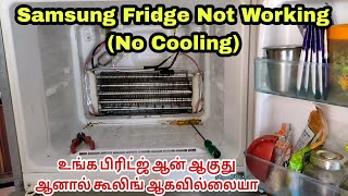 Samsung Fridge Not working No Cooling [upl. by Ijuy]