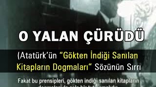 Kemal Atatürk  Gökten indiği sanılan kitaplar Meltem TV [upl. by Nairadas580]