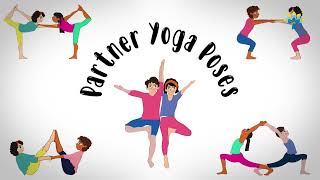 Fun Partner Yoga Poses for Kids  Yoga for Children  Yoga Guppy [upl. by Nguyen785]