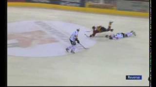 Assist de lannée de Thomas Déruns game 7 vs Fribourg [upl. by Ratcliff]