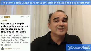 Hoje temos mais vagas para cotas em Residência Médica do que regulares [upl. by Axel675]