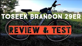 Toseek brandon MTB 29er Review [upl. by Esom]