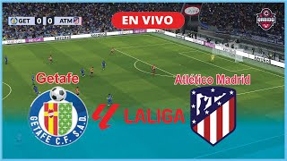 EN VIVO Getafe vs Atlético Madrid  LaLiga 2324  Partido Completo  Simulación videojuego [upl. by Aneetak306]