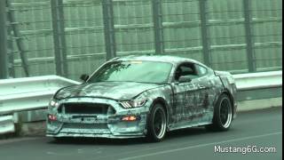 First Video of the SVT Mustang GT350 Testing at Nürburgring [upl. by Athalia]