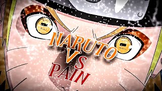 Naruto VS Pain  Blame tim gunter remix [upl. by Alikat]