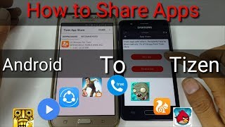 How to Share Apps from Android to Tizen [upl. by Ainsley]