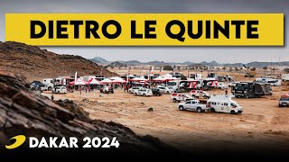 Il BIVACCO della DAKAR 2024 scopriamolo insieme [upl. by Ellerad]