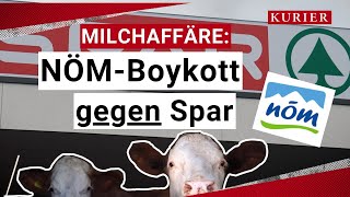 NÖM vs Spar MilchBoykott und die Folgen für Kunden [upl. by Zulaledairam]