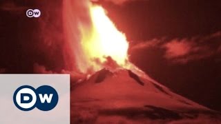 Villarica volcano erupts  Journal [upl. by Aciria175]