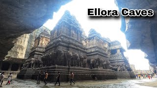 ELLORA CAVES HISTORY amp COMPLETE GUIDED TOUR  Kailasa Temple  Ajanta Ellora Caves  एलोरा गुफाएं [upl. by Newbold491]