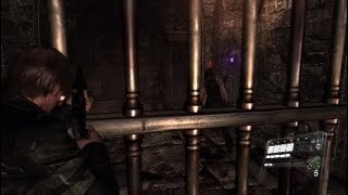 Leon in Resident Evil 6 mentioning The Merchant from Resident Evil 4 [upl. by Ahsitil]