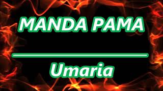 Manda pama without voice  Umaria karaoke  Srilankan karaoke with english lyrics  Sinhala tracks [upl. by Cheria]