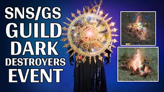 Throne and Liberty SNSGS at Guild Dark Destroyers Event PVP BUILD [upl. by Dani]