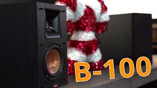 Klipsch Synergy B100 Bookshelf Speakers Review [upl. by Mcgregor]