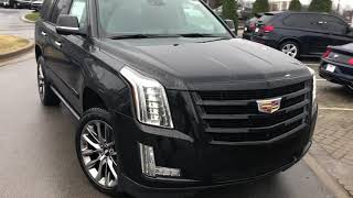 2020 Cadillac Escalade Premium Luxury Sport 3 Minute Review [upl. by Gneh605]