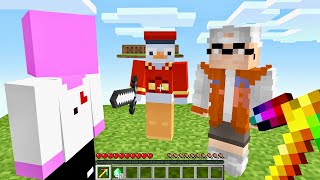 Bei diesem 2 gegen 2 ENDET DIE FREUNDSCHAFT🔥💯 Minecraft LUCKY BLOCK BEDWARS [upl. by Besse979]