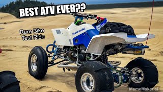 TECATE 4… Kawasaki’s Forgotten Race Quad Test Ride [upl. by Apoor]