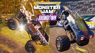 Monster Jam Showdown Lets Play  PC Gameplay  No Commentary [upl. by Esilehc]