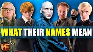 The Deeper Meaning Behind Harry Potter Names [upl. by Naira244]