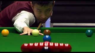 Judd Trump v Zhao Xintong 2018 English Open [upl. by Earissed]