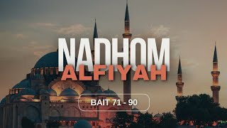 Nadhom Alfiyah Lirik  Bait 71  90 [upl. by Annas]