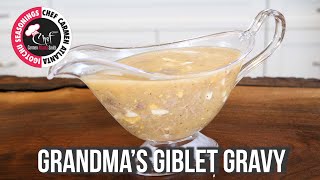 Grandmas Giblet Gravy  CHEF CARMEN ATL [upl. by Ccasi151]