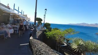 LANZAROTE Puerto Del Carmen Old Town At Midday [upl. by Thebault850]