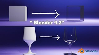 Blender 42  quotFrom Solid to Glassquot [upl. by Dirk]