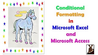 Conditional Formatting in Microsoft Excel and Access [upl. by Aretina919]