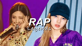 Female idols best rap moments [upl. by Hanaj]