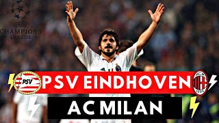 PSV Eindhoven vs AC Milan 31 All Goals amp Highlights  2005 UEFA Champions League [upl. by Maxma]