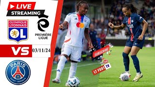 LYON VS PSG FEMININE LIVE STREAMING [upl. by Zildjian]