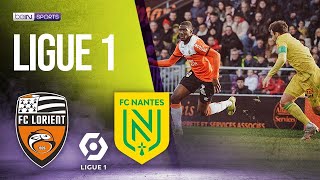 Lorient vs Nantes  LIGUE 1 HIGHLIGHTS  022424  beIN SPORTS USA [upl. by Eibrad679]