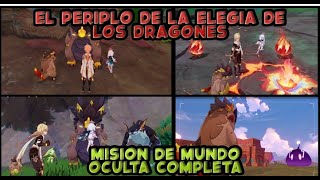 El Periplo de la Elegida de los Dragones misión oculta  Genshin Impact [upl. by Saylor]