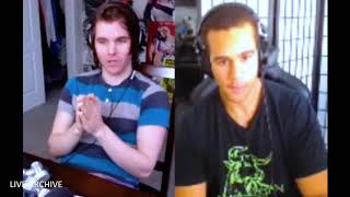 🗃️ Onision and Vegan Gains Debate Vegan VS Vegetarian Diet  YouNow 200118 [upl. by Olympias]