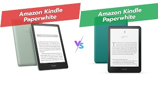 📚 Kindle Showdown Paperwhite Signature vs AllNew Paperwhite 📚 [upl. by Sillsby111]