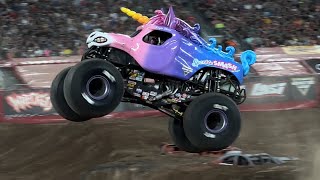 Monster Jam East Rutherford 2024 HIGHLIGHTS [upl. by Anitsrik]