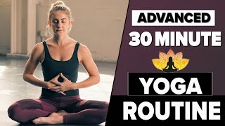 30Minute Strength amp Balance Yoga [upl. by Havot]