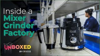 Behind the Scenes How a Mixer Grinder is Made  Mixer Grinder Blender Factory MakeInIndia [upl. by Rhea]