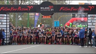 251118 Milano  Milano21 Half Marathon [upl. by Yenolem]