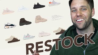 YEEZY RESTOCKS FOR 2021 ANNOUCED [upl. by Bilat217]