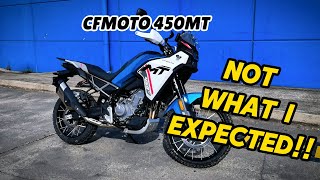 First Impression  On amp Off Road Test Ride on 2024 CFMOTO 450MT IBEX 450MT [upl. by Ydda262]