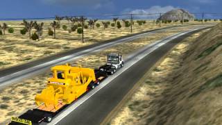 18 wos haulinmoving a Cat d9l [upl. by Ortensia]