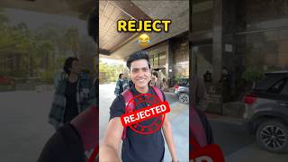 Audition mein Reject kardiya 😂 shorts vlog minivlog [upl. by Yevi]