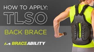 How to Apply BraceAbility’s Thoracic Back Brace for Posture Osteoporosis amp Herniated Disc [upl. by Tades]