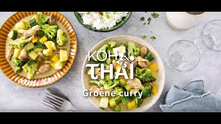 Recept Koh Thai  Groene Curry [upl. by Nivlag41]