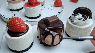 NO BAKE CHEESECAKE MOUSSE l Pinoy juicy bites [upl. by Nissy]