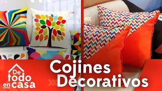 Cómo Hacer Cojines Decorativos Para El Hogar  De Todo En Casa [upl. by Flin]