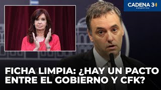 ADORNI RESPONDE quot¿Hay un PACTO con CRISTINA por FICHA LIMPIAquot  Cadena 3 Argentina [upl. by Erund730]